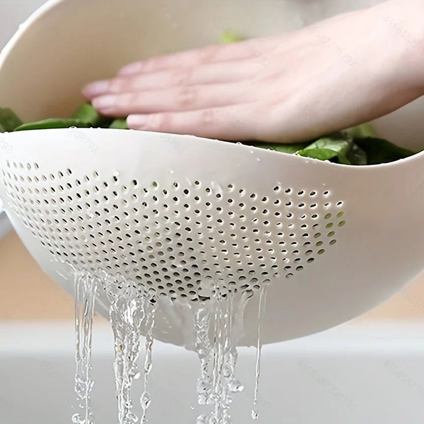 All-in-One Rice & Veggie Drainage Basket