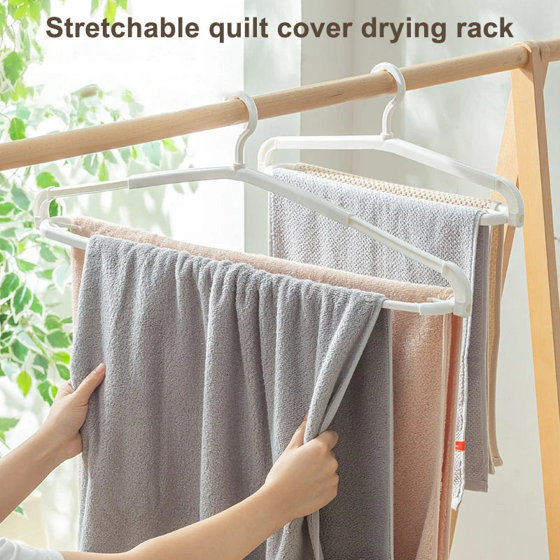 Extendable Space-Saving Hanger