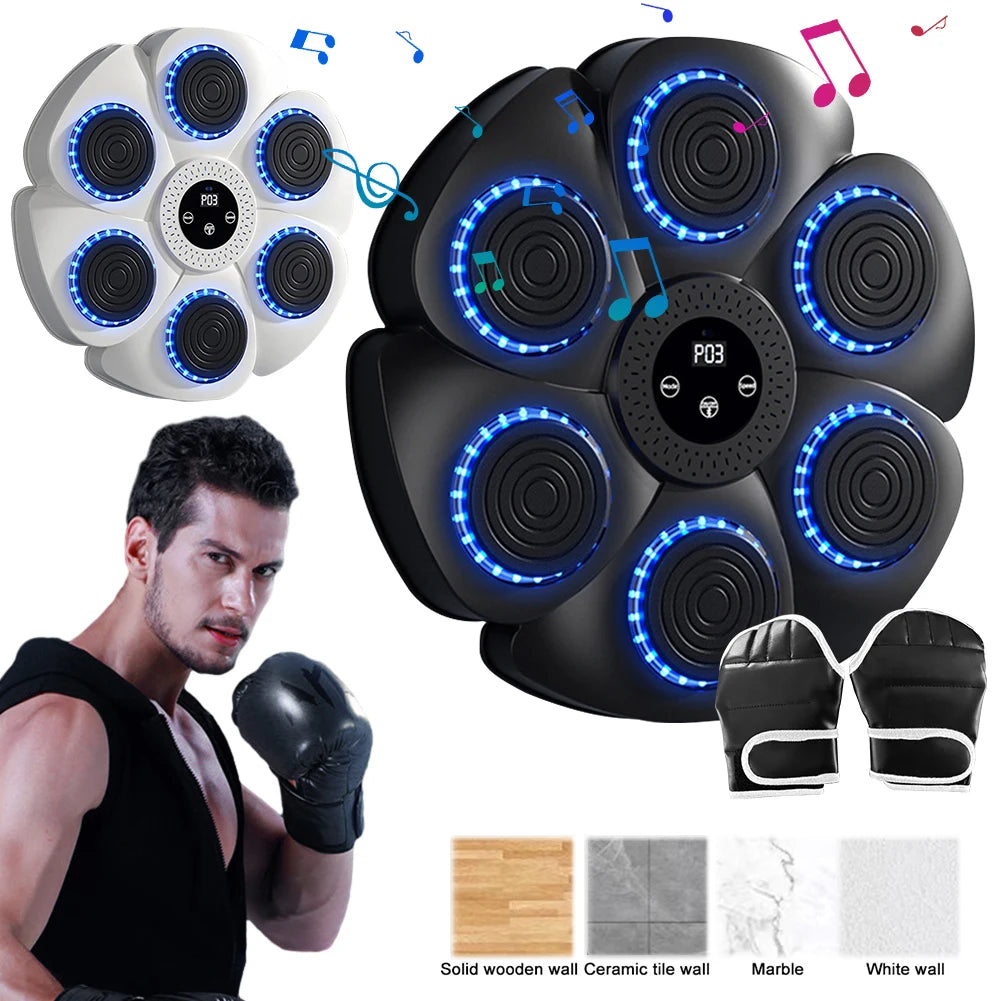 Smart Bluetooth Music Boxing Machine: Rhythm Home Gym