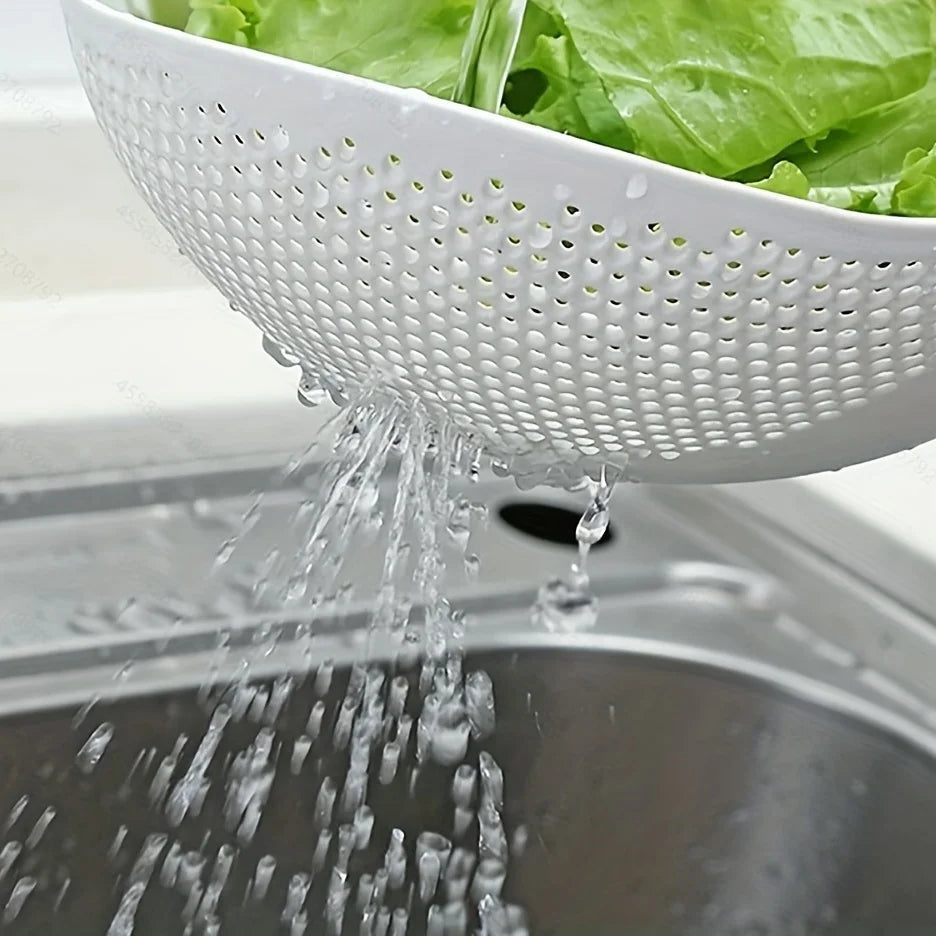 All-in-One Rice & Veggie Drainage Basket