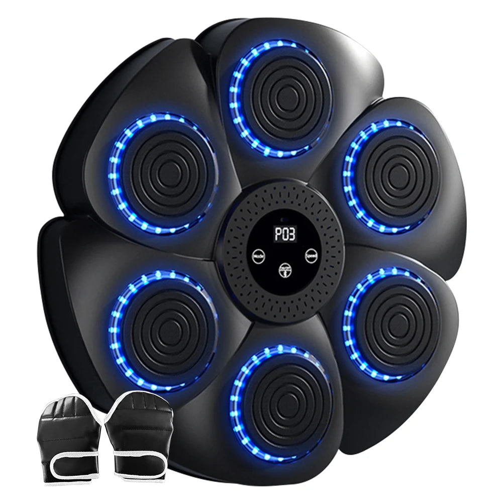 Smart Bluetooth Music Boxing Machine: Rhythm Home Gym