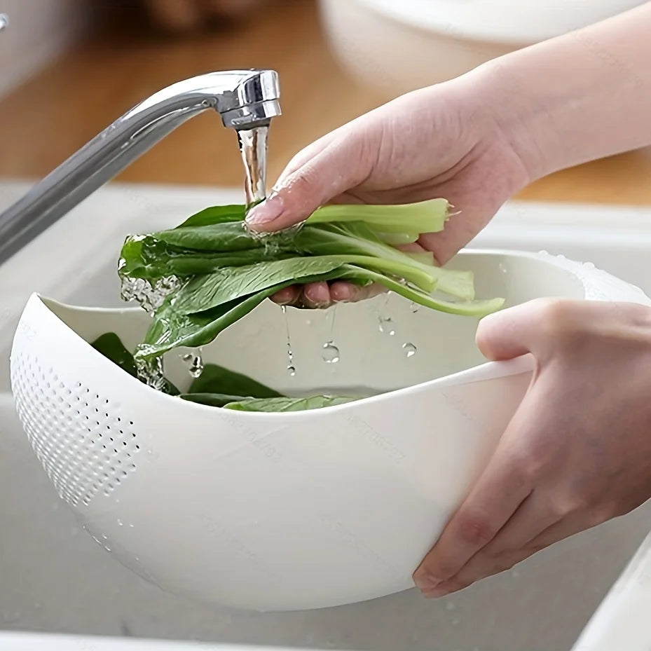All-in-One Rice & Veggie Drainage Basket