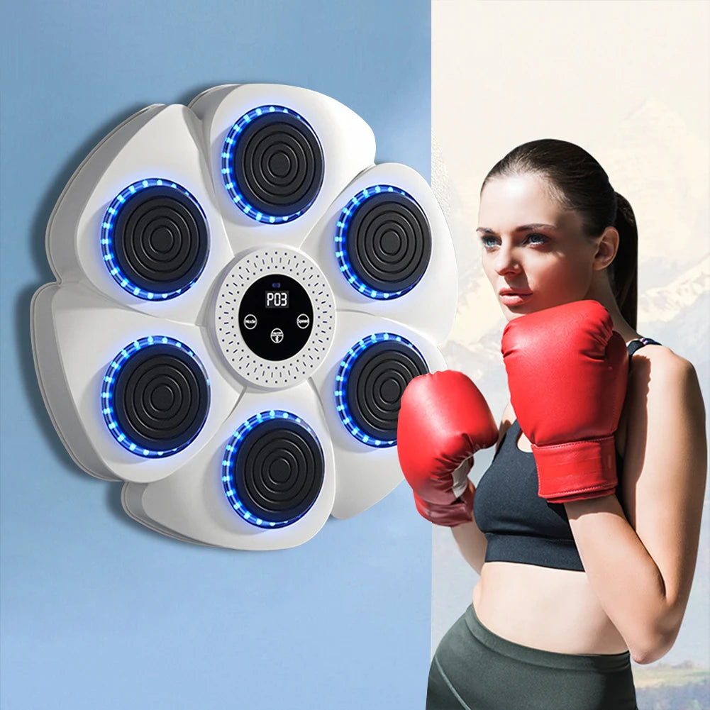 Smart Bluetooth Music Boxing Machine: Rhythm Home Gym